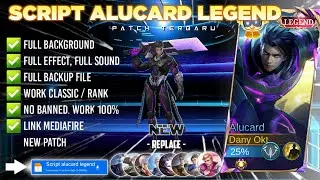 Script Skin Alucard Legend - Obsidian Blade No Password | Full Effect Voice