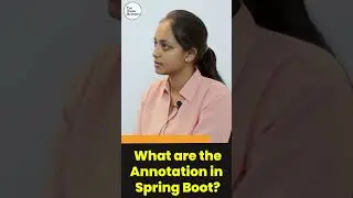 Java Interview Question | What is Annotation in Spring Boot? | 