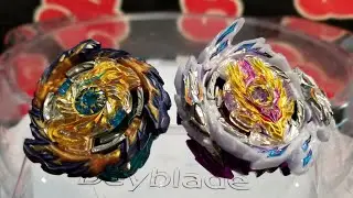 Rage Longinus vs Mirage Fafnir|Burst finish! Unbox and battles