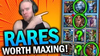 EVERY RARE CHAMP I Plan on MAXING (Account Review) - Raid: Shadow Legends Guide