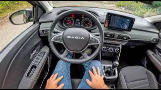 Dacia Sandero Stepway [1.0 TCE 100 hp] |0-100| POV Test Drive 