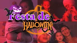 Daily vlog festa de Halloween em casa para as crianças