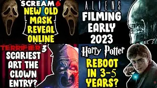 Scream 6 NEW Mask Look, Terrifier 3 Update, Alien 7 News, Harry Potter REBOOT Rumor