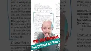 Critical Hits TWEAKED in D&D Playtest 