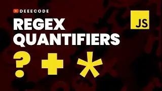 QUESTION MARK ? vs PLUS + vs ASTERISK * Regex Quantifiers