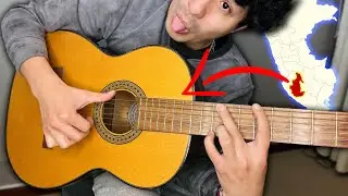 Día 146 - Practicando guitarra ayacuchana folklore peruano