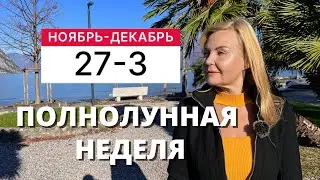 ГОРОСКОП НА НЕДЕЛЮ С 27 НОЯБРЯ ПО 3 ДЕКАБРЯ 2023 ГОДА ОТ VENUSLIFE