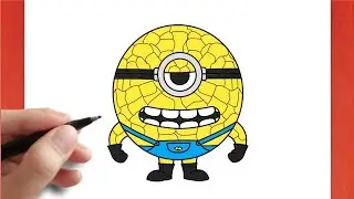 How to DRAW MEGA MINION JERRY | Despicable Me 4