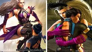 Mortal Kombat 11 Sindel Ending Vs MK9 & Mortal Kombat Deception Sindel Ending Comparison Scene