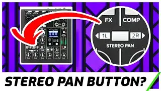 Two Ways To Use Stereo Pan Button | Mackie ProFX6v3