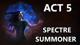 Leveling with Penguin Act 5 - Spectre Summoner Necromancer | Path of Exile