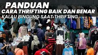 Cara Thrifting yang baik dan benar - Thrifting Baju, jaket, hoodie, celana, crewneck jadi mudah!