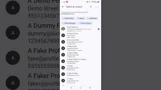 Reading from the Contact List using JavaScript