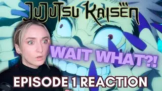 This better be good! (FINALLY) Watching Jujutsu Kaisen! Episode 1 REACTION