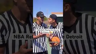 NBA Refs in NY Knicks vs Detroit Pistons‼️🤦🏽 