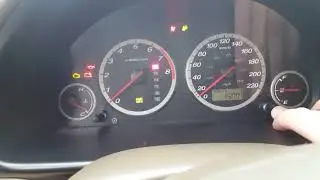 Honda CR-V 2002-2006 Сброс сервисного интервала замены масла