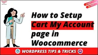 How to Setup My Cart Page using Woocommerce in WordPress for Free | 2022 | Elementor