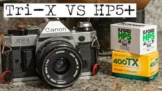 Kodak Tri-X 400 vs Ilford HP5+ (ISO 1600 Low-Light Test)