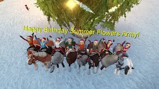 Summer Flowers Army 2nd Birthday!