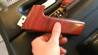 Как на Ниссан Тиана снять дверную декаротивную накладку!