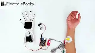 EMG Controlled Robotic Arm For Arduino EMG Sensor Diy Kit School Science STEM Education Physics Teac