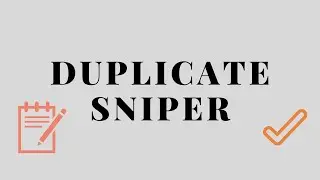 Duplicate Sniper|Duplicate checker|Compare article with the articles from Google/Yahoo/Bing