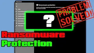 windows 10 ransomware protection