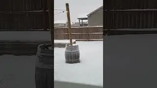 We got our first snowfall ❄️!!! and I loved it!!