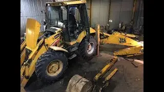 👌Быстрый Ремонт гидроцилиндра челюсти погрузчика JCB🚜Изготовление НОВОГО штока👍