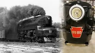 Building A Steam Locomotive: PRR T1 5550