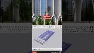 How to create a beautiful facade with SketchUp: a tutorial for architecture students.