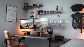 My Dream Desk Setup 2020 | Solid Wood + Standing Desk
