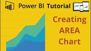 How to create and Customize Area Chart in Power BI
