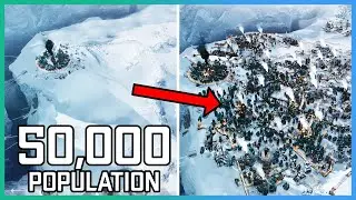 I built a METROPOLIS on the side of a CLIFF in Frostpunk 2
