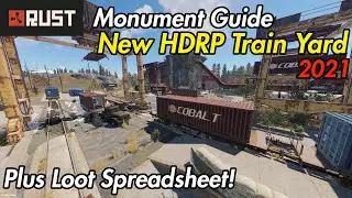 New Rust HDRP Train Yard Monument Guide 2021