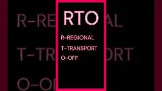 क्या आप आरटीओ की फुल फॉर्म जानते हैं? | What is the full form of RTO | RTO ki full form kya hoti hai