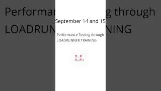 Register for #loadrunner training @littleslawyoutubechannel