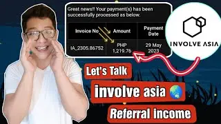 Php 1,219.76 income involve Asia referral | how to use involve asia?
