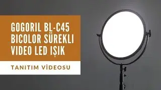 GoGoril BL-C45 BiColor Sürekli Video Led Işık Tanıtımı