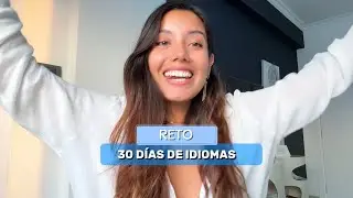 Únete a mi Reto de 30 días de idiomas! Quiero darte mi secreto de cómo me volví políglota! 🙌