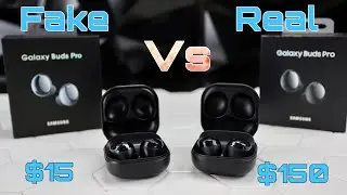 Galaxy buds Pro Vs Clone - Fake galaxy buds pro