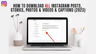 How To Download & Save ALL Instagram Posts, Stories, Photos & Videos & Captions At Once ✅