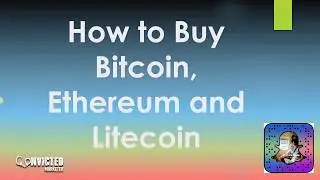 How to Buy Bitcoin Ethereum and Litecoin using Coinbase with Credit Card or Bank Account