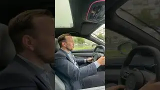 Дал другу прокатиться за рулем нового Zeekr 001