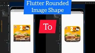 How to make Image border rounded in Flutter | ClipRRect Widget in Flutter