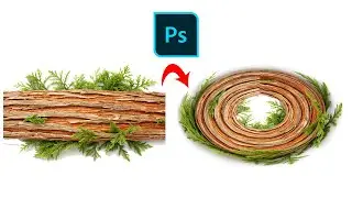 Photoshop bend image around circle