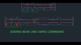 BREAK LINE IN AUTOCAD