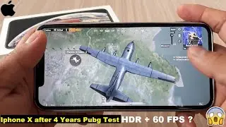 Apple iPhone X BGMI or PUBG Test in 2022 | Apple A11 Bionic is crazy 🤯🔥