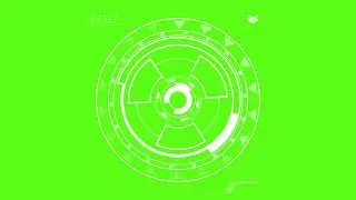 hud effect green screen 1