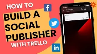 Livestream: How to Build a Social Media Publisher with Trello and Zapier